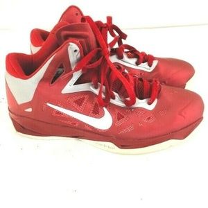 Nike Zoom Hyperquickness Red Athletic Sneakers 8